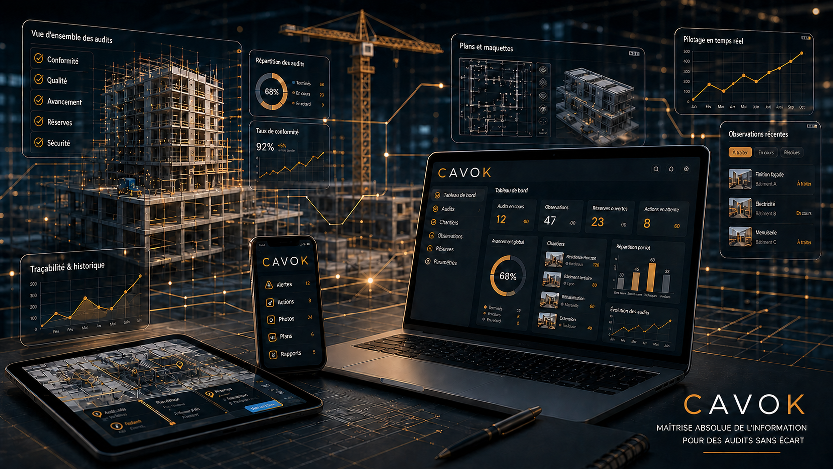 CAVOK — Maîtrise absolue de l'information pour des audits sans écart