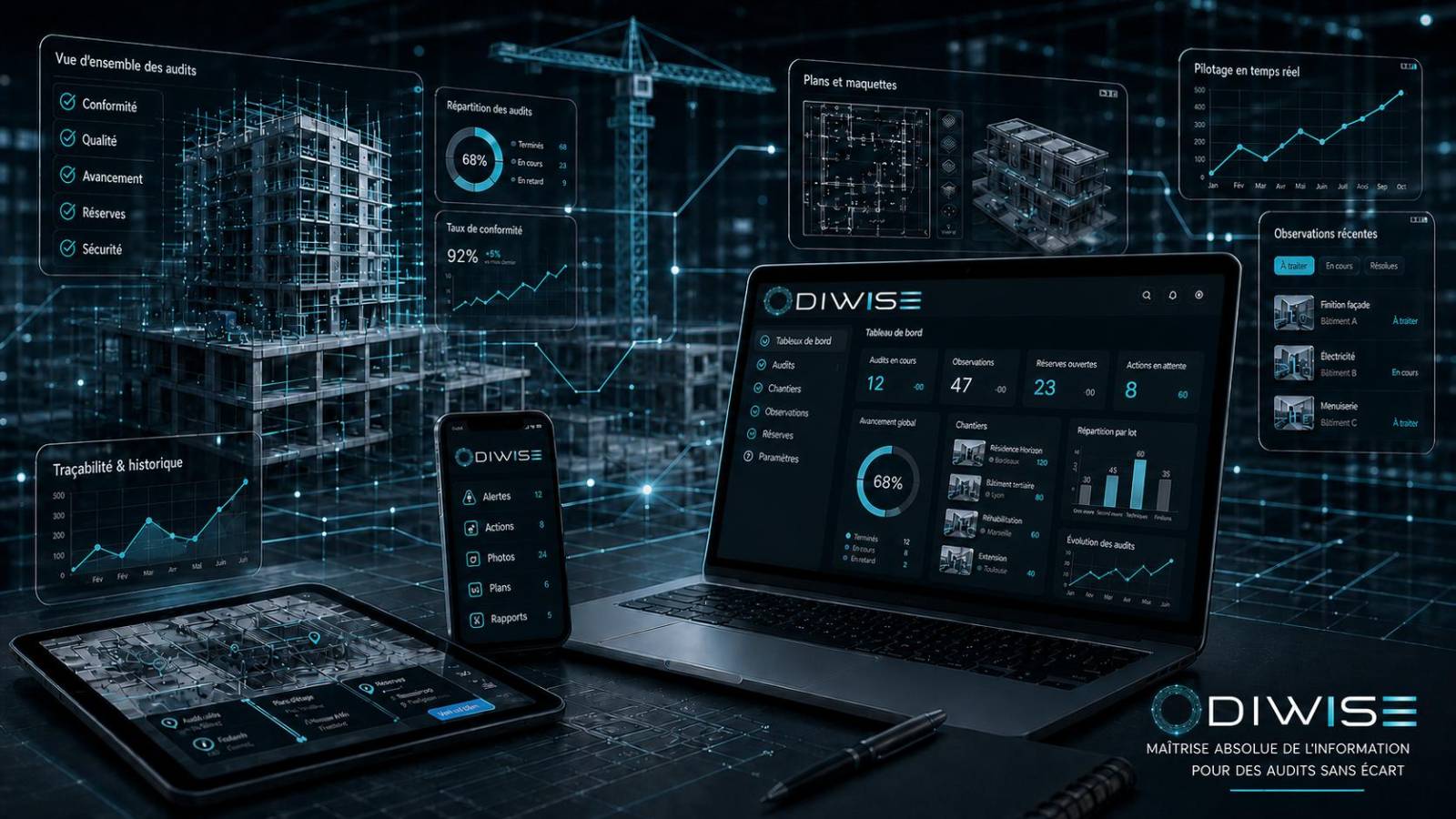 ODIWISE — Maîtrise absolue de l'information pour des audits sans écart